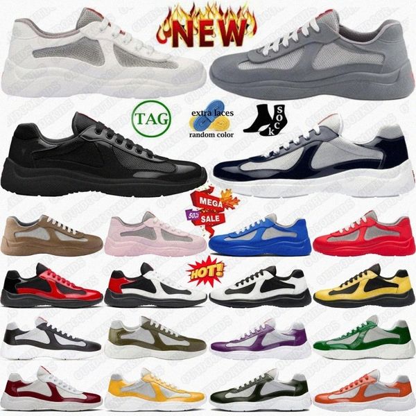 

cups Designer shoes Cup Americas sneakers men sneaker Loden Green Gray Silver Red White Gold shoe gold Black Blue Mango mens womensFHfp#, Brown
