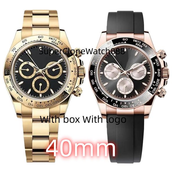 

Mens watch Luxury men's automatic mechanical watch 40mm watch 904L all stainless steel strap light blue classic watches men Designer watch Watches watch with box, Color2