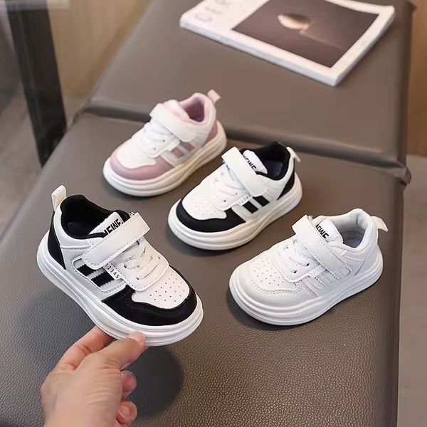 

Designer Kid's Shoes Kids Sports Shoes, Boys Girls Sneakers for Children Youth Casual Running Student's white shoes Free Shipping Size 22-30