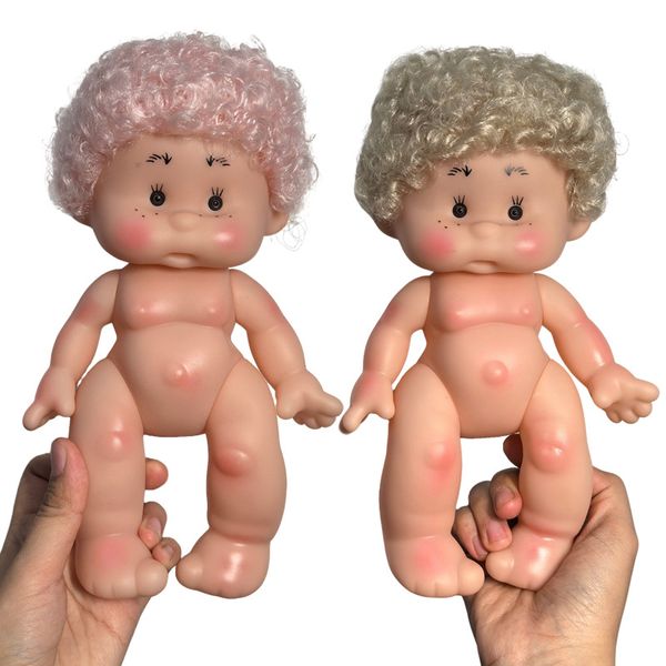 Spanish 24CM Potato Plush Doll Mia Doll Vinyl Nude Doll Waldorf Handmade Girl Doll With Sea Shipping!