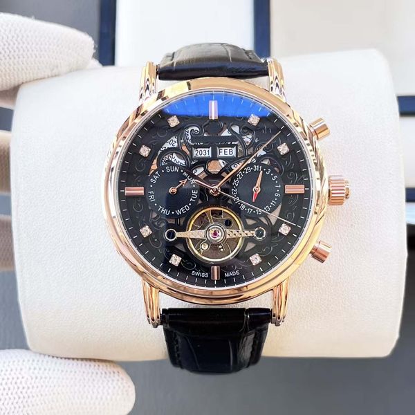 

Premium Men's Watch, Scratch-Proof Mineral Glass Mirror, Corrosion-Resistant Stainless Steel Case, Long-Lasting Power Automatic Mechanical Movement, Light tan