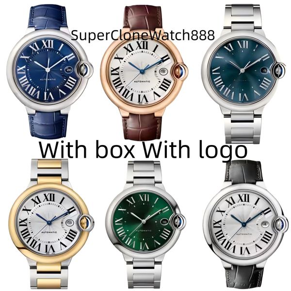 

Designer watch Luxury watch watches men watch women Automatic Mechanical for Men and Women Couple's Watches with high quality Super Clone Analog Waterproof with box, Color9 42mm