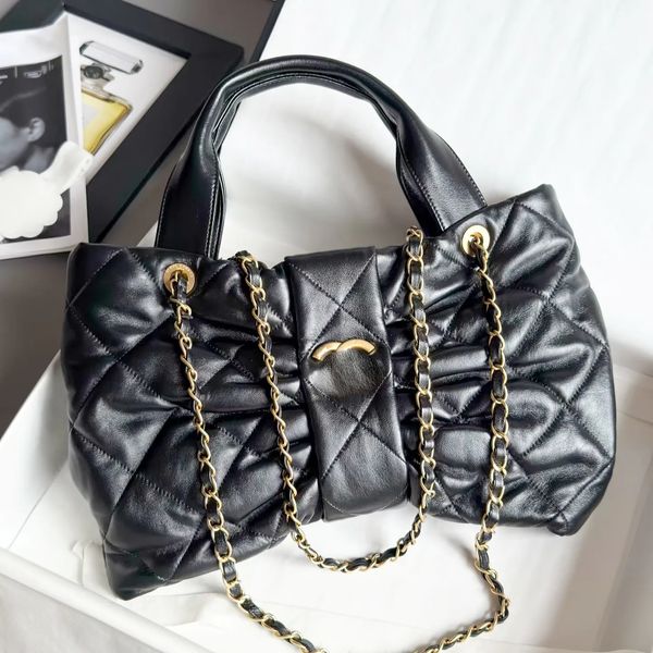 

2025 Woman winter Denim Designer Bow man classic quilted lambskin Leather Canvas Crossbody Shoulder bag Luxury handbag weekend sling satchel have shop tote bags, Blue