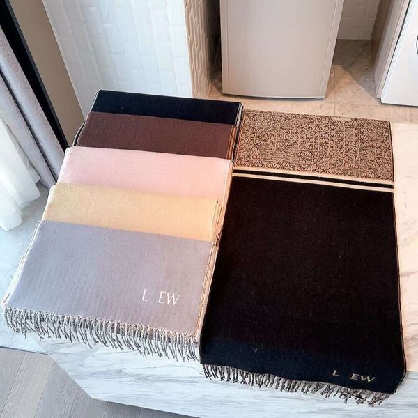 

with box 2026 designer scarf wool silk scarf fashion Luxury silk scarf square summer new style silk womens ribbons for work travel outdoor and home headband, Color#18