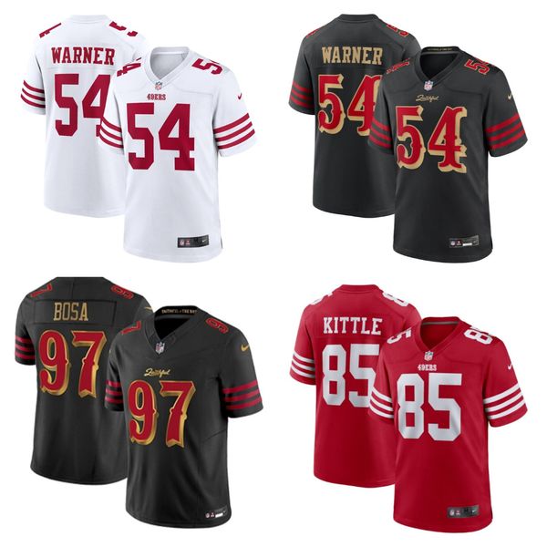 

Custom Football Jerseys Personalized for Men Women Young 23 Christian McCaffrey Brock Purdy George Kittle Big size 3XL-7XL, Red