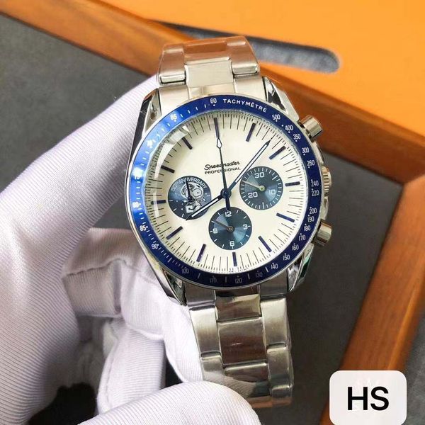 

Men's quartz watch series New Model of High-end Watches: Stainless Steel Strap Highlights Quality, Accurate Timekeeping Builds Trust, Light tan