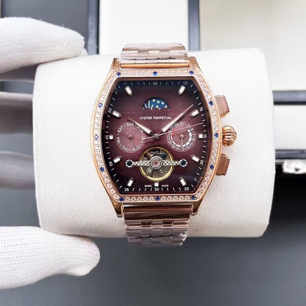 

Mechanical Rhythm, Legend on the Wrist - Automatic Mechanical Movement Prestigious Watch, Inheriting Centuries-old Watchmaking Craftsmanship, Split