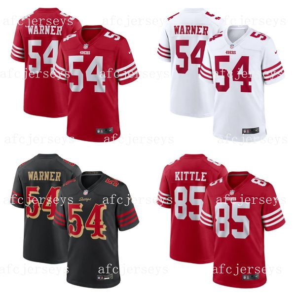 

Custom Football Jerseys For 23 Christian McCaffrey Brock Purdy George Kittle Nick Bosa Fred Warner S-3XL, White