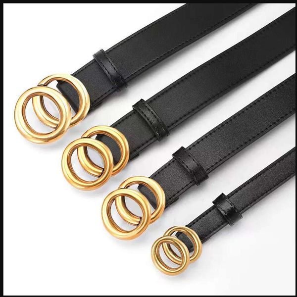 

GUC CI belt men Fashion Womens Belt men designers Leather Black Brown Belts Women Classic Casual cinturones de diseno, 2silver buckle
