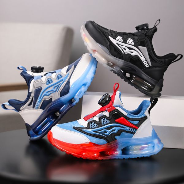 

kids basketball shoes lightweight, anti-slip, durable, large-sized children's training shoes, boys' sports shoes, Blue