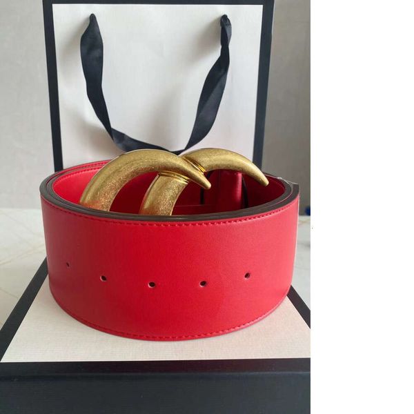 

GUC CI belt men Fashion Classic Men Designers Belts Womens Mens Casual Letter gold, silver buckle, red 7.0cm size:95-125