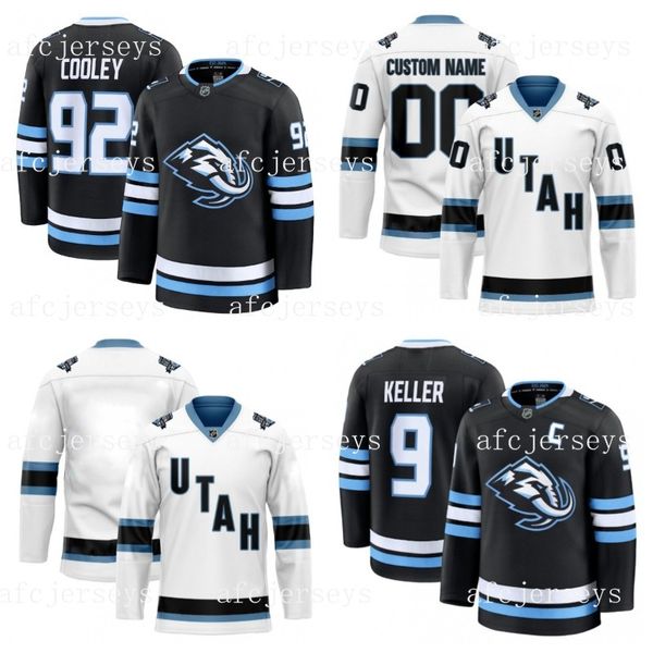 

Custom Hockey Jerseys for Men Women Clayton Keller Dylan Guenther Nick Schmaltz Logan Cooley S, Black