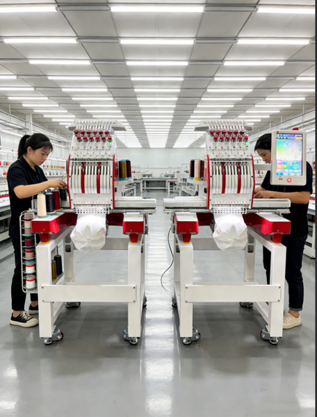 

Single Head 12 15 20 Multi Needles Computerized Hat Logo T Shirt Single Head Embroidery Machine for Sale