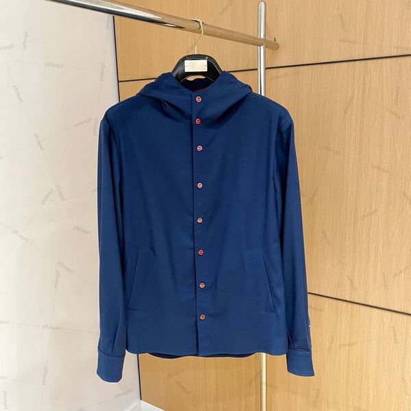 

Mens designer jacket luxury kito jackets hoodie buckle Italy style Stand up embroidery jacket, Kito2-gray pants