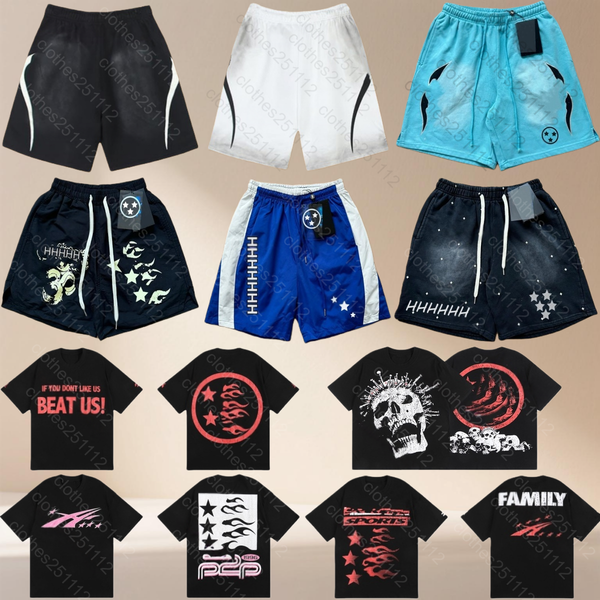 

mens shorts men designer t shirt running short tshirt luxury shirts women summer fashion unisex high quality street draw rope letter hip hop tee shirt homme sport pant, Shorts6