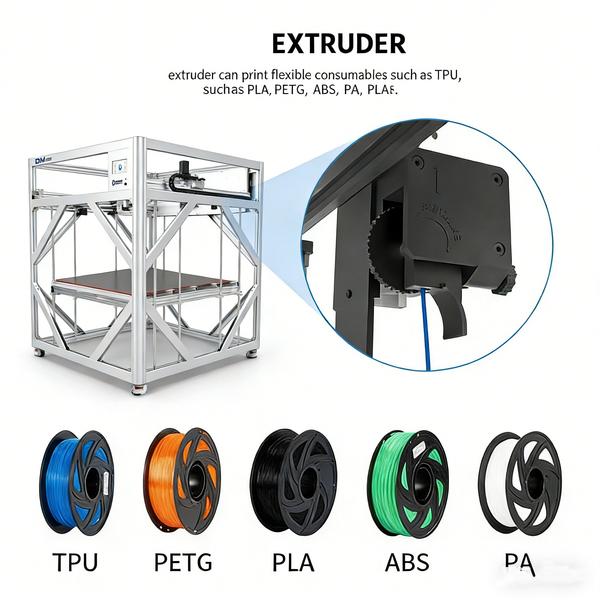 

3D Printer With Upgraded CNC Sherpa Mini Dragon Hotend High Performance Speed and Precision 3D Printer