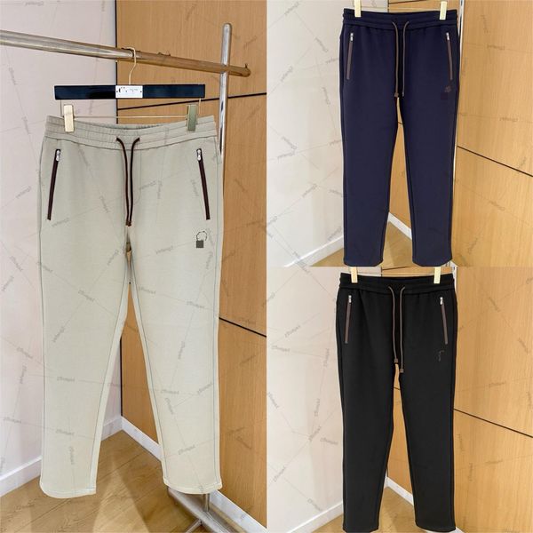 

Mens pants Luxury sweatpants bc pants italy style business designer pants fashionable and versatile straight leg pants, B3-white