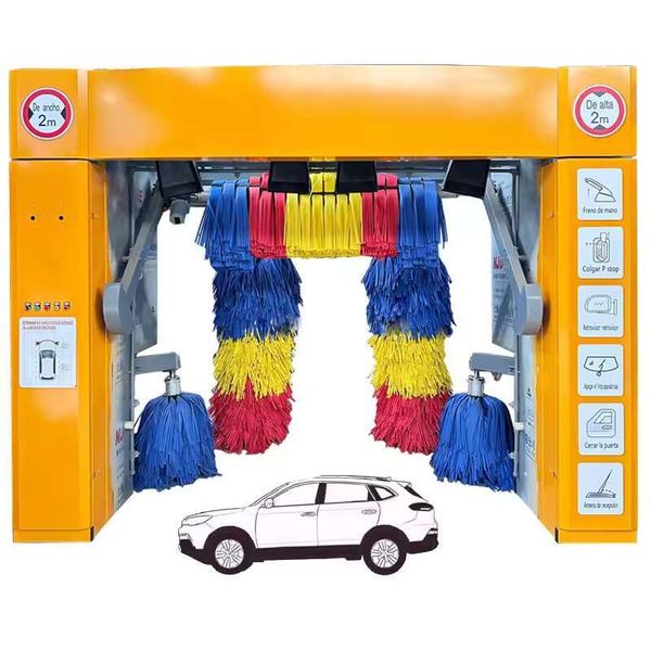 

Touchless Car Wash Machine 360 Degree Rotating Arm High Pressure System with Intelligent Vehicle Size Detection for Auto Detail Shop