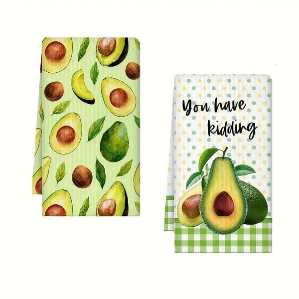 2Pcs, Cute All-Over Print Towels, 40Cm*60Cm Towel Set, Super Absorbent Soft Cooking and Baking Tea Hand Towel, Cleaning Cloth, Dish 26Y0121