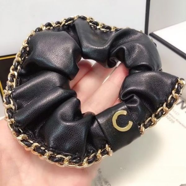 

Designer High Quality Large Intestine Hair Ring Fashion Brand Hair Rope Ponytail Headrope Womens Hair Accessories