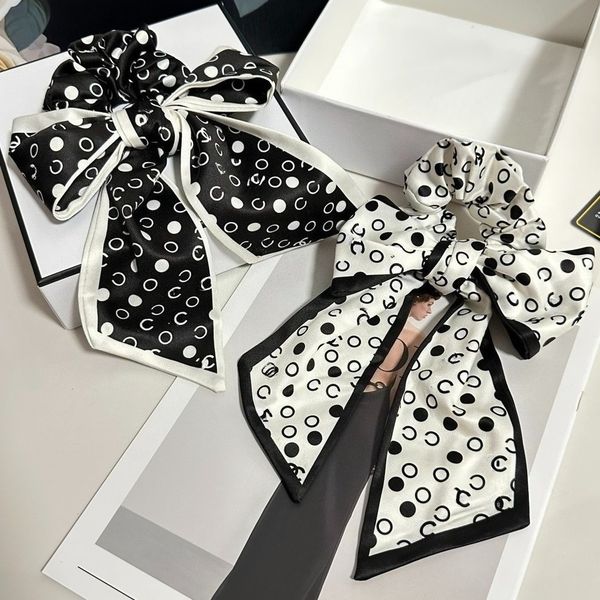 

Designer Classic Satin Large Intestine Headband Solid Color Simple Fabric Fat Intestine Rubber Band Hair Rope