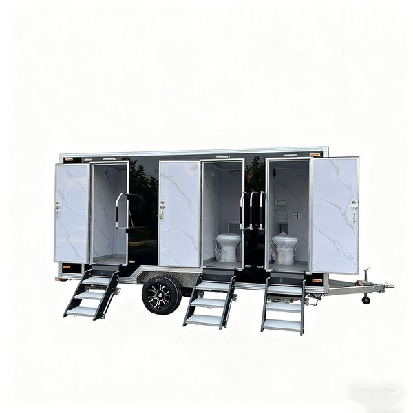 

Mobile Washroom Toilet Portable Mobile Bathroom Renta Restroom Trailer for Sale