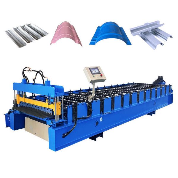

Double Layer Roll Forming Machine Versatile Efficiently Produces Two Roof Profiles PLC Automated Operation for Construction Industry Needs