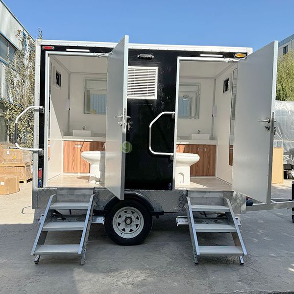 

Cheap Price Bathroom Luxury Restroom Portable Mobile Restroom Trailers Mobile Toilet