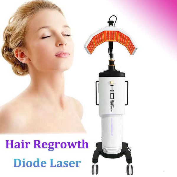 Hot Selling Hair Loss Treatment 650Nm Diode Laser Led Hair Regrowth Therapy Hair Transplant Equipment Beauty Salon Spa Clinic Application