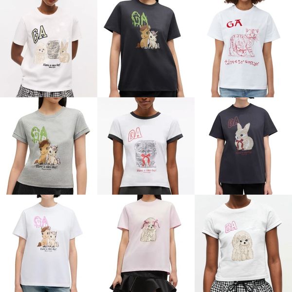 

High-quality New Niche Designer Cotton T-shirt with Letter Pattern Print Loose-fit Crew Neck Long-sleeve Thick Pullover Top for 26 Early Spring and Summer Beach Tees tn, Olive