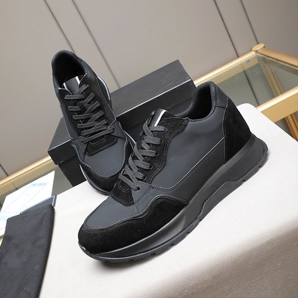 

Designer Mens Trainers Travel Platform Gym Sneakers Daily Outfit Lace Up Running Shoes Suede Leather Student Thick-soled Outdoor Sports 1043, A2