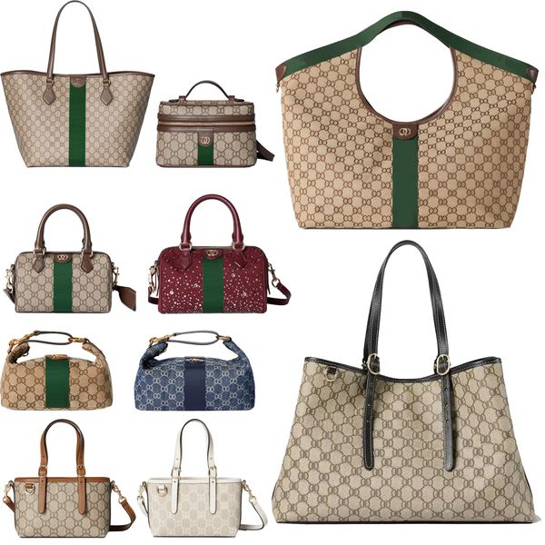 

designer bag Luxury tote bag Ophidia High quality leather bags Luxurious new bag styles and new fashion boston bag makeup bag Combination bag 10A., #~9