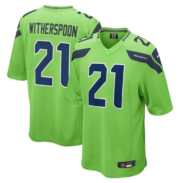 

Custom Men Women Youth Seahawkss Football Jerseys 9 Kenneth Walker III 7 Geno Smith 11 Jaxon Smith-Njigba Jerseys S-7XL, Color 4
