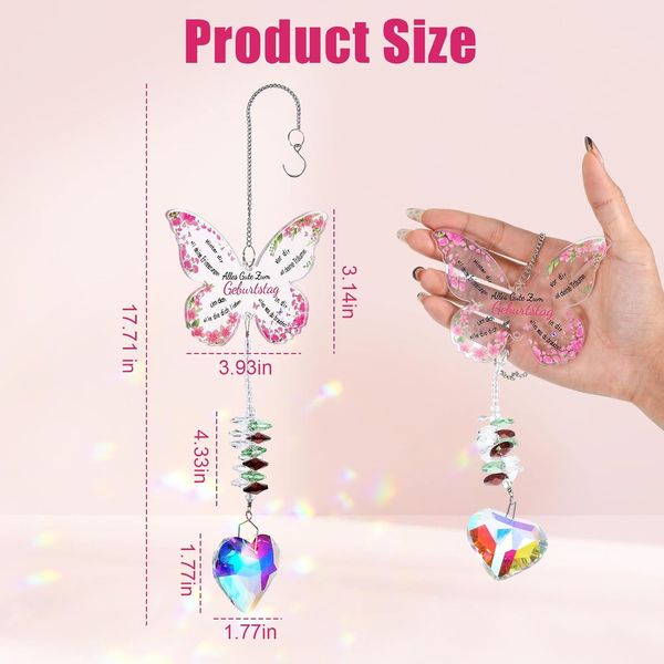 Custom acrylic bestie gifts, crystal sun catchers, gifts for girlfriends, bestie birthday presents, friendship gifts for women