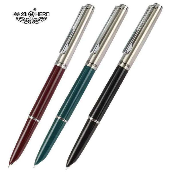 High Quality Hero 007 Fountain Pen Plastic Finance Nib School Student Office Gifts Stationery 26Y0126