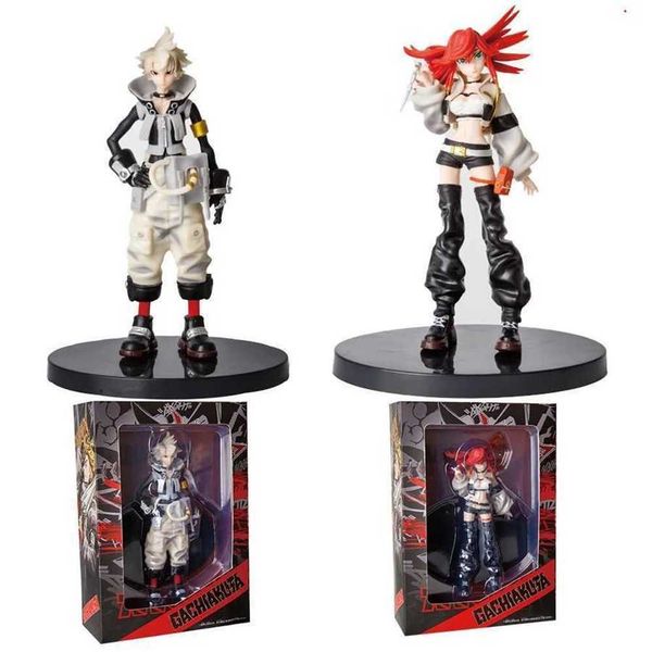 21cm/827in GACHIAKUTA Anime Figure GACHI AKUTA Rudo/Riyo Action Figure Enjin/Zanka Figurine PVC Adult Collection Model Doll Toy 70% off Clearance Sale