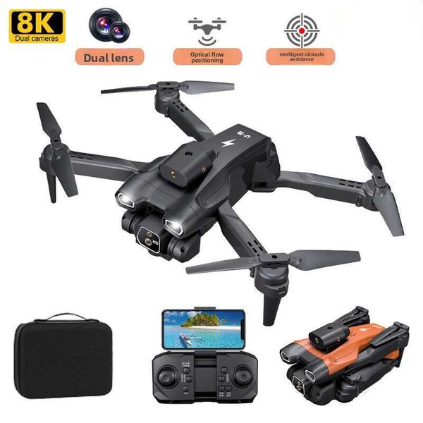V9 Cross-Border Fixed Height Aerial Photography Four-Axis Obstacle Avoidance Remote Control Drone High-Definition Camera Quadcopter Kuhangxin