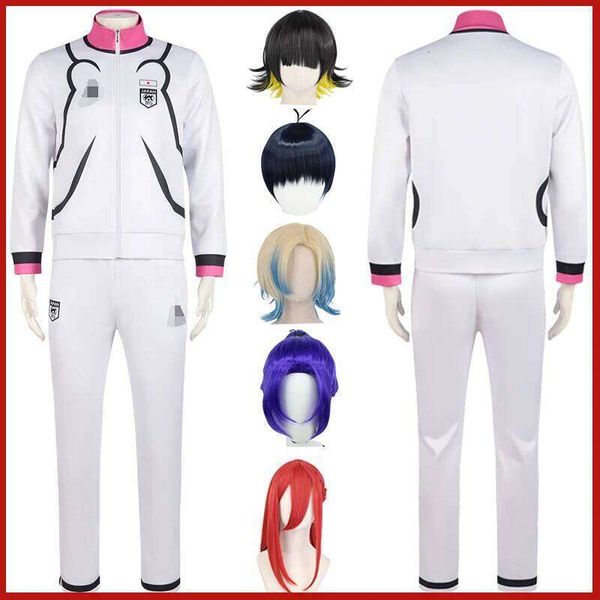 Anime Blue Lock Cosplay Isagi Yoichi Coat Pants School Uniform Sae Itoshi Shidou Ryusei Aiku Meguru Bachira Football Sportswear