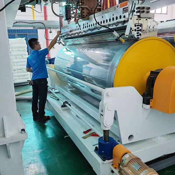 

Plastic Stretch Film Making Machine 500mm 2 Layer Co-extrusion Line for LLDPE PE Pallet Wrap High Efficiency Large Scale Manufacturing