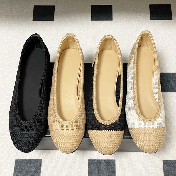 

Ballet Flat Shoes Designer Dance Shoes Round Toe Shallow Mouth Single Shoe Mary Jane Comfortable Flat Women Loafers 784, A3