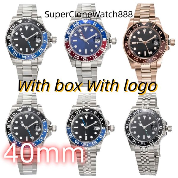 

Mens Watches Automatic Mechanical Couple watch Super Clone Watch Designer watch Classic style watch Luxury men's watch Waterproof watch men watch stainless with box, Color3