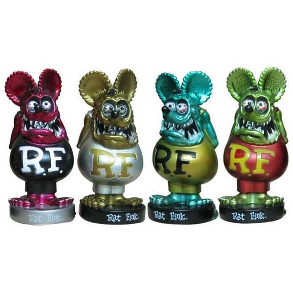 Mouse Figurine Bobblehead Doll Electroplated Regular Version Boxed Ornament 70% off Clearance Sale