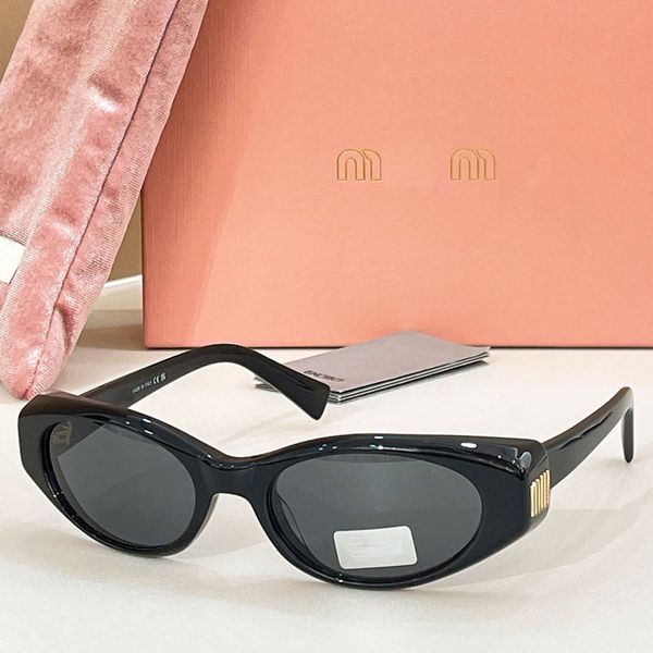 

Retro Cat Eye Shape Reverie Sunglasses MU03 Women Fashion Oval Sunglasses MUB12S Luxury Womens Designer Rectangular Frame Sunglasses UV400 Protection Top Quality