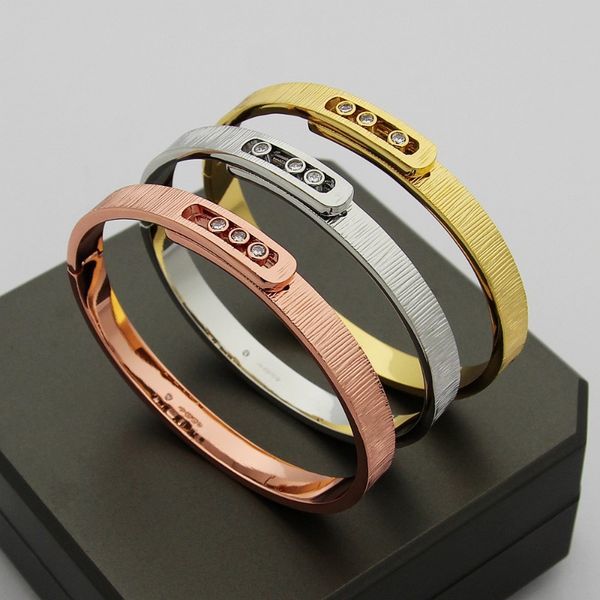 

Luxurys Designer Bracelet Bangle Charm Bracelets for Men Women Unisex Classic Bracelet for Women Diamond Bracelet Couple's Style Valentine Gift Removable Diamonds