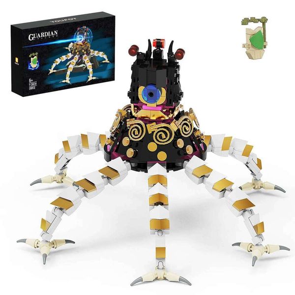 Classic Guardian Building Blocks Set For Zeldaed Update Multi Foots Monster Bricks Assembly Toys Children Education Puzzle Gift Y260127