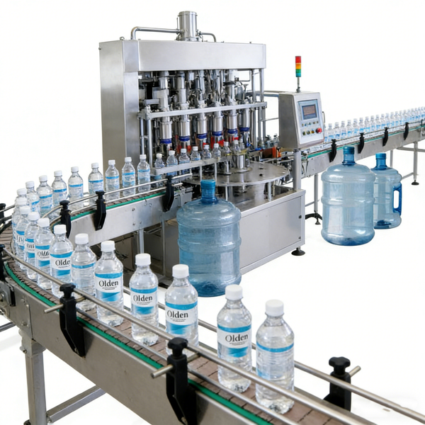 

3 in 1 Automatic Production Plant Line Bottle Filling Capping Mineral Pure Water Bottling Filling Machine, Clear