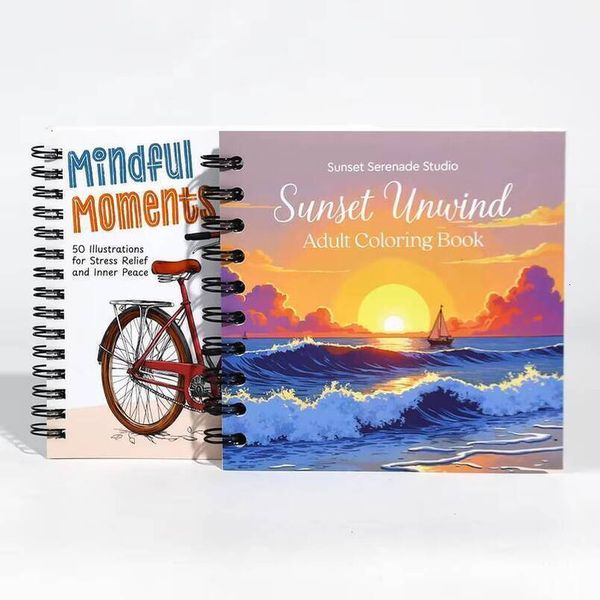 

Coloring Children Story Custom Spiral Binding Book Printing Service