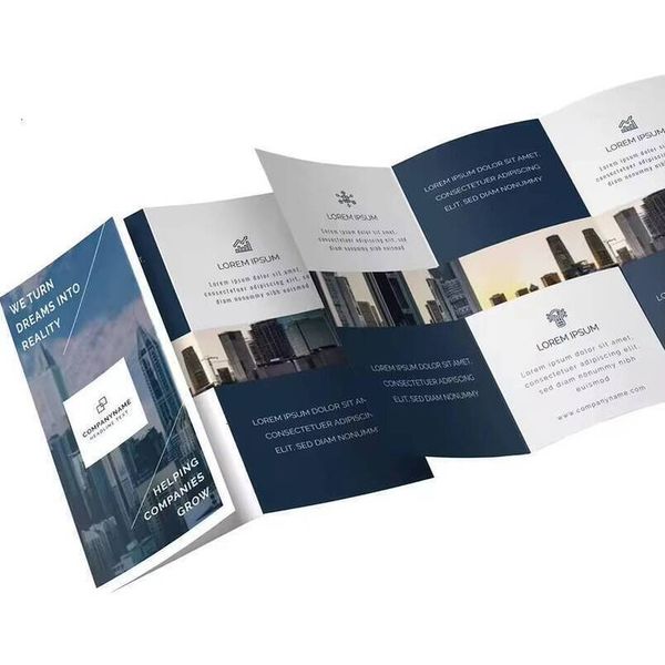 

A4 Stand Weather-resistant Hot-selling Flyer Commercial Spiral Binding Brochure