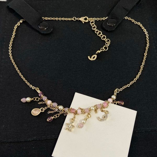 

Designer Necklace Classic Pendant for Women Necklace Highly Quality Pearl Designer Jewelry Plated Gold Wedding Party Gift