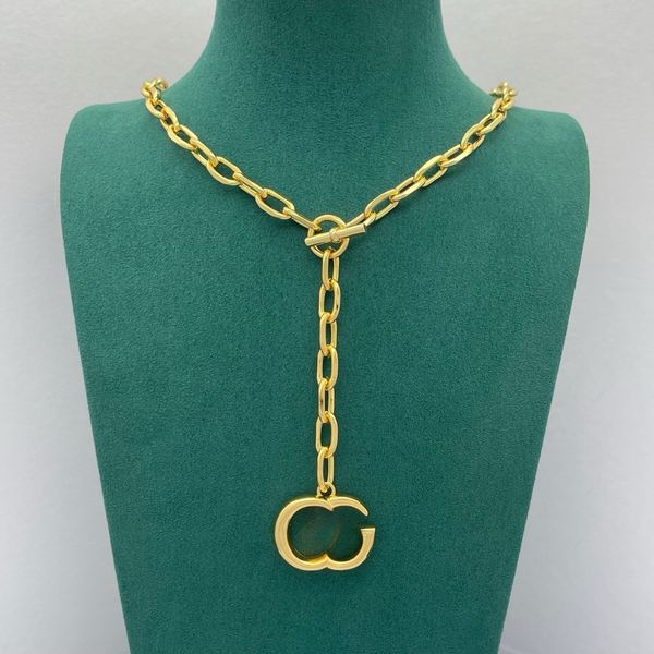 

Charm Women Pendant Necklace Designer Brand Gold Plated Necklace Classic Luxury Gift Necklace Design Gifts Jewelry